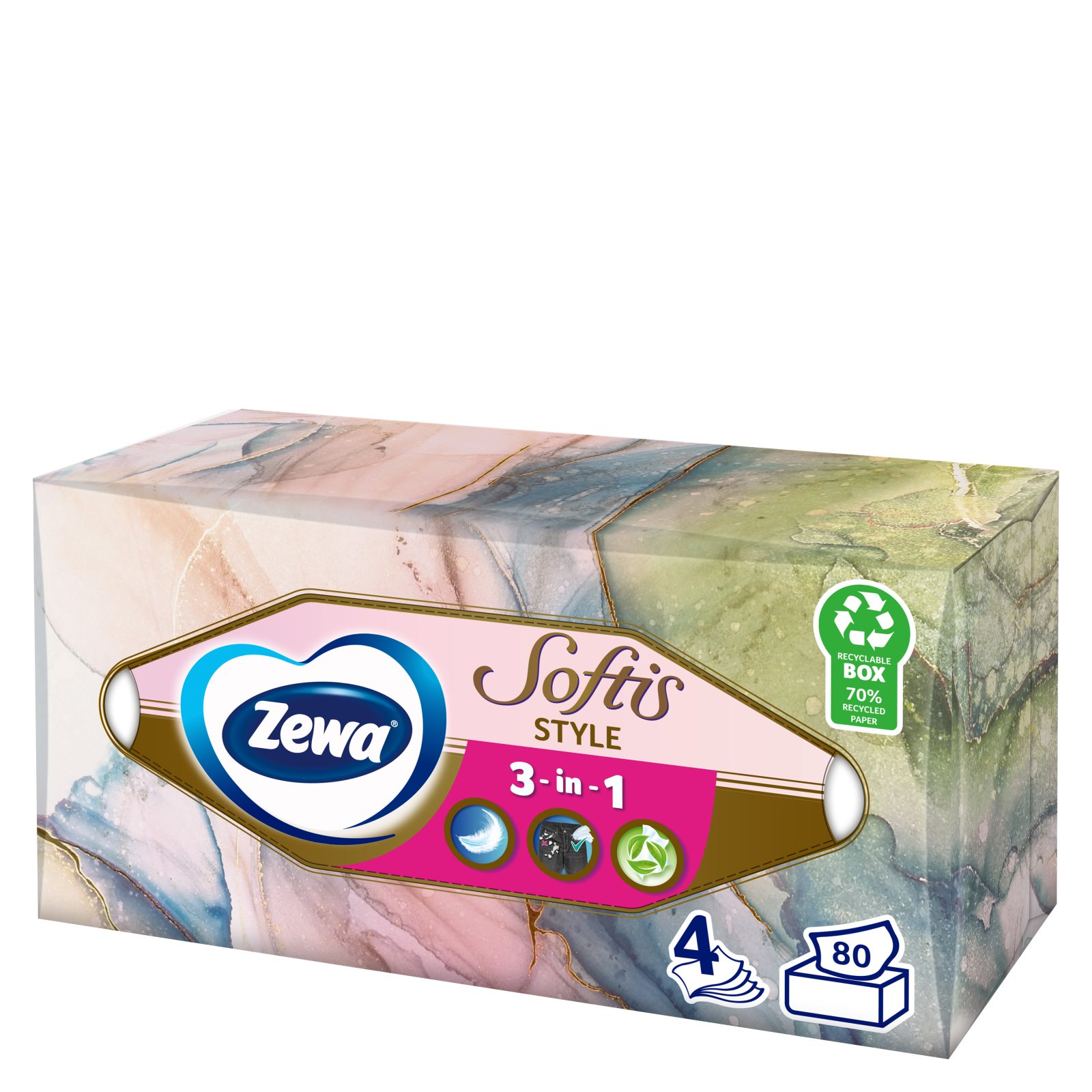 ZEWA Χαρτομάντηλα Επιτραπέζια 4 Φύλλα 193gr
