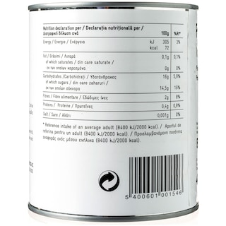 365 | Κομπόστα Ροδάκινα Μισά 820g