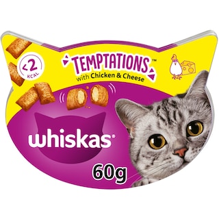WHISKAS | Snack Γάτας Κοτόπουλο & Τυρί 60 gr