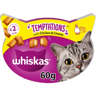WHISKAS | Snack Γάτας Κοτόπουλο & Τυρί 60 gr