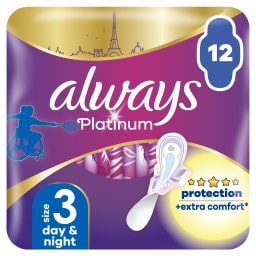 ALWAYS | Sanitary Pads Platinum Ultra Night 12 Pieces