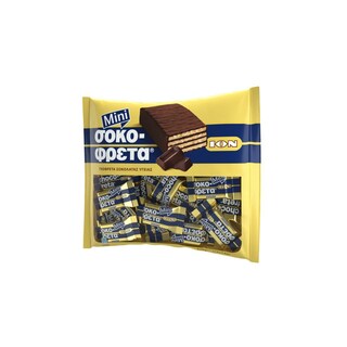 ΙΟΝ | Γκοφρέτα Σοκολάτα Υγείας Mini Σακούλα 210gr