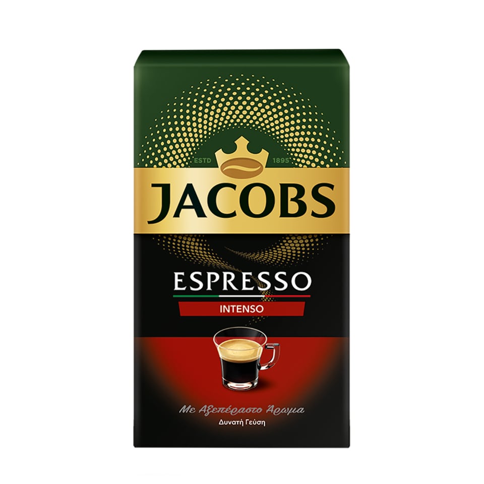 JACOBS Καφές Espresso Intenso 225gr