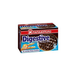 DIGESTIVE | ΜΠΙΣΚΟΤΑ ΜΕ ΕΠΙΚΑΛΥΨΗ ΣΟΚΟΛΑΤΑ ΥΓΕΙΑΣ 200 GR