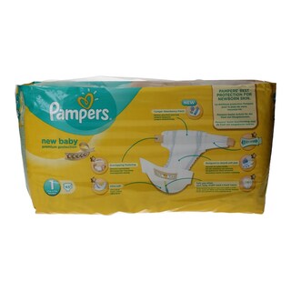 PAMPERS | NEW BABY | ΠΑΝΕΣ ΜΩΡΟΥ NEWBORN 2-5KGR NO 1 45 ΤΕΜ