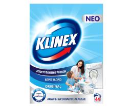 KLINEX | Σκόνη Πλυντηρίου Ρούχων Original 44 Μεζούρες
