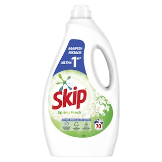 SKIP | Υγρό Πλυντηρίου Ρούχων Spring Fresh 70 Μεζούρες
