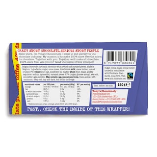 TONY'S | Σοκολάτα Γάλακτος Pretzel Toffee 180g