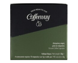 COFFEE WAY | COFFEEWAY NSPRSO CAP 100% ARABICA 10X5G