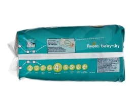 PAMPERS | BABY DRY | ΠΑΝΕΣ ΜΩΡΟΥ MAXI PLUS No 4+ 22 ΤΕΜ