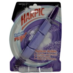 HARPIC | ΣΤΕΡΕΟ ΒLOCK WC MAX 2 ΣΕ 1 BAKING SODA ΛΕΒΑΝΤΑ 43 GR