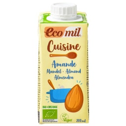 ECOMIL | Κρέμα Μαγειρικής Αμυγδάλου Bio 200ml