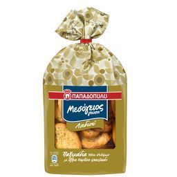 ΠΑΠΑΔΟΠΟΥΛΟΥ | ΜΕΣΟΓΕΙΟΣ ΓΕΥΣΗ | Παξιμάδια Λαδιού 350gr