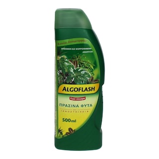 ALGOFLASH | Υγρό Λίπασμα Πράσινα Φυτά 500ml