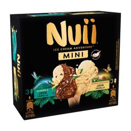 NUII | Παγωτό Ξυλάκι Nuii Μίνι 2 Γεύσεις 252g