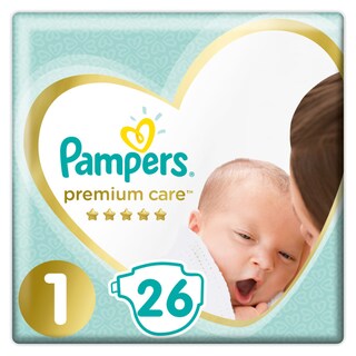 PAMPERS | Πάνες Μωρού Premium Care Νο1 2-5kg 26 Τεμάχια