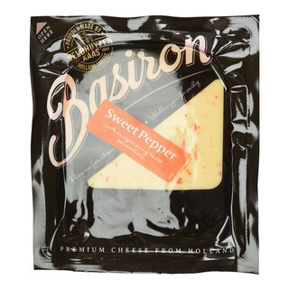 - | Ημίσκληρο Τυρί Basiron με Κόκκινη Πιπεριά 200g