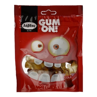 GUM ON | Καραμέλες Ζελίνια Gum On Μπουκάλια Cola 100gr