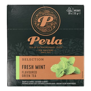 PERLA BEVERAGES | Τσάι Πράσινο Μέντα 20x1.6g