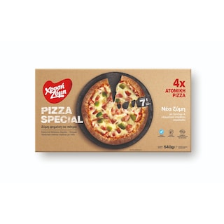 ΧΡΥΣΗ ΖΥΜΗ | Πίτσα Special Ατομική 4x135g