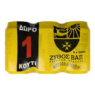ΒΑΠ | BEER  6X330ML 5+1FREE