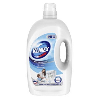 KLINEX | Υγρό Πλυντηρίου Ρούχων Original 60 Μεζούρες