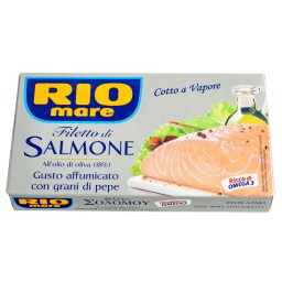 RIO MARE | ΣΟΛΩΜΟΣ ΚΑΠΝΙΣΤΟΣ 150 GR