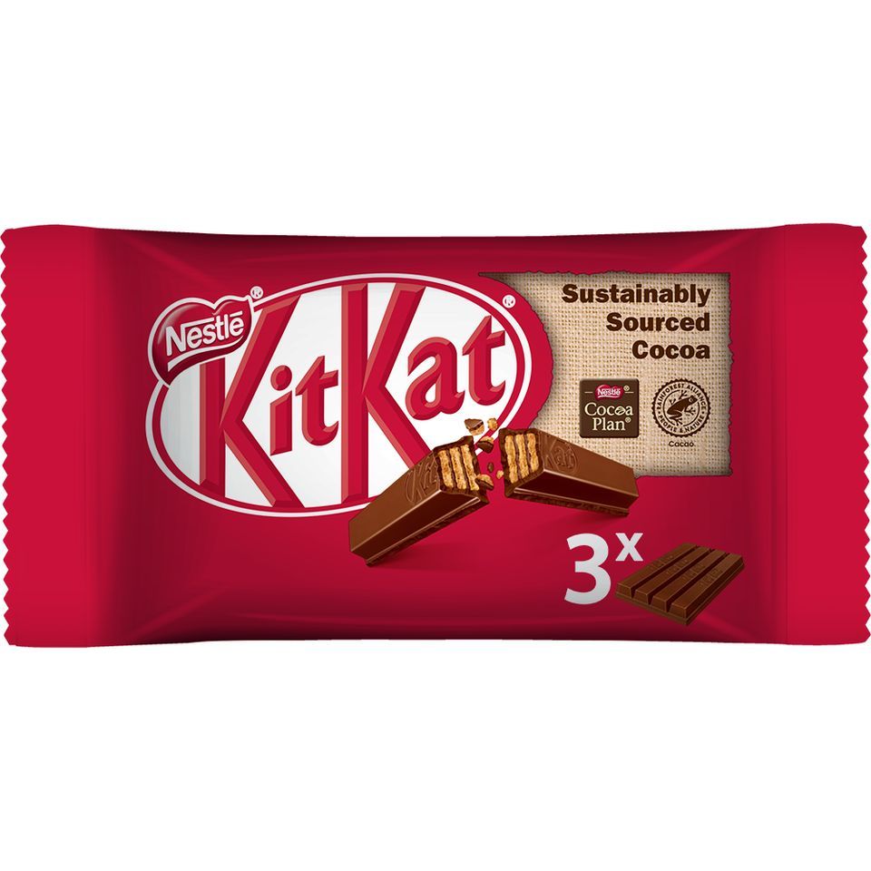 KITKAT Γκοφρέτες Σοκολάτα Γάλακτος 3 X 41.5gr