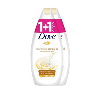 DOVE | Αφρόλουτρο Care & Oil 750ml 1+1 Δώρο
