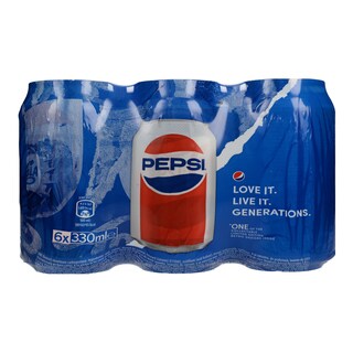 PEPSI | ΑΝΑΨΥΚΤΙΚΟ COLA ΚΟΥΤΙ 330 ML 25 % ΦΘΗΝΟΤΕΡΑ