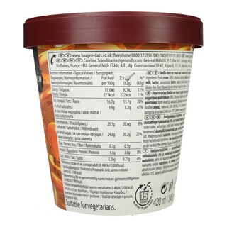 HAAGEN DAZS | Παγωτό DUO Κρέμα Βανίλια & Καραμέλα 346g