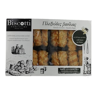 BISCOTTI | ΚΟΥΛΟΥΡΙΑ ΓΛΥΚΑ ΒΑΝΙΛΙΑΣ 340 GR