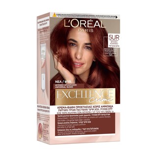 EXCELLENCE | Βαφή Μαλλιών Νο5UR Φυσικό Κόκκινο 1 Τεμάχιο