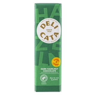 DELICATA | Μαύρη Σοκολάτα Φουντούκι 100gr