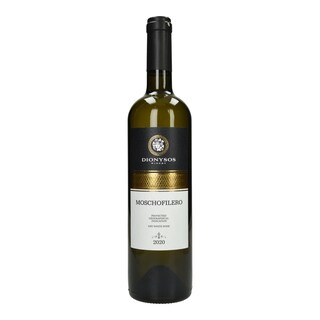 DIONYSOS GOLD | Οίνος Λευκός Ξηρός Μοσχοφίλερο 750ml