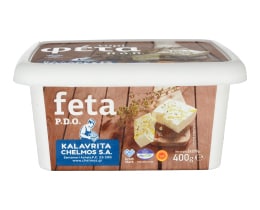 ΧΕΛΜΟΣ | Τυρί Φέτα ΠΟΠ Καλαβρύτων Άλμη 400gr