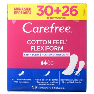 CAREFREE | CAREFREE FLEXI FRESH  30T+26T ΕΤ