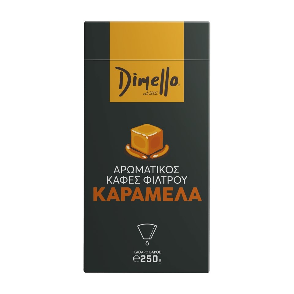 DIMELLO Καφές Φίλτρου Καραμέλα 250g