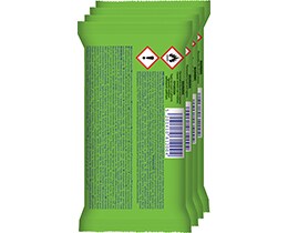 SEPTONA | ΑΝΤΙΒΑΚΤΗΡΙΔΙΑΚΑ ΜΑΝΤΗΛΙΑ ΧΕΡΙΩΝ ΠΡΑΣΙΝΟ ΜΗΛΟ 4 X 15 TEM