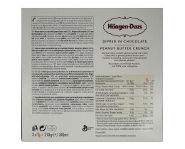 HAAGEN DAZS | Παγωτό Κρέμα Φυστικοβούτυρο & Φυστίκι 3 X 70gr
