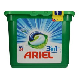 ARIEL | Απορρυπαντικό Ρούχων Pods 3in1 Alpine 24 Τεμάχια