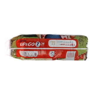 LIBERO | UP & GO | ΠΑΝΕΣ ΒΡΑΚΑΚΙΑ UNISEX 16 - 26 KGR No 7 34 ΤΕΜ