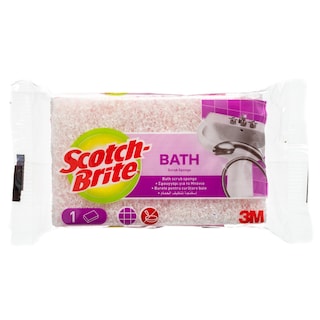 SCOTCH BRITE | Σφουγγάρι Λευκό Μπάνιου 1 Τεμάχιο