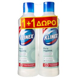KLINEX | Καθαριστικό Γενικού Καθαρισμού Pure Hygiene 1lt 1+1 Δώρο