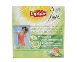 LIPTON | LINEA | ΤΣΑΪ ΠΡΑΣΙΝΟ ΚΑΙ ΕΣΠΕΡΙΔΟΕΙΔΗ 20 ΦΑΚΕΛΑ Χ 2,3 GR