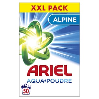ARIEL | Σκόνη Πλυντηρίου Ρούχων Alpine 50 Μεζούρες