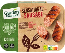 GARDEN GOURMET | Φυτικό Λουκάνικο Vegan Sensational Sausage 180g