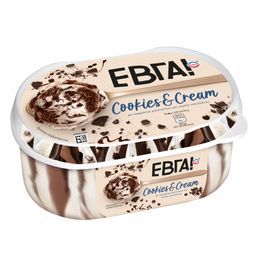ΕΒΓΑ | Παγωτό Cookies & Cream 500g