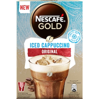 NESCAFE | GOLD | Στιγμιαίος Καφές Iced Cappuccino 7x15.5g