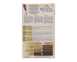 KERATIN COLOR | ΒΑΦΕΣ ΜΑΛΛΙΩΝ ΞΑΝΘΟ ΣΚΟΥΡΟ ΣΑΝΤΡΕ 1 TEMAXIO